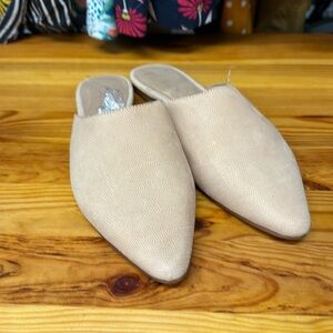 New Madewell Nude Mules size 9